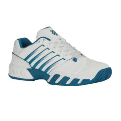 K-Swiss Bigshot Light 4 (Men's) - Brilliant White/Celestial/Scuba Blue -Nike Store 06989 126d