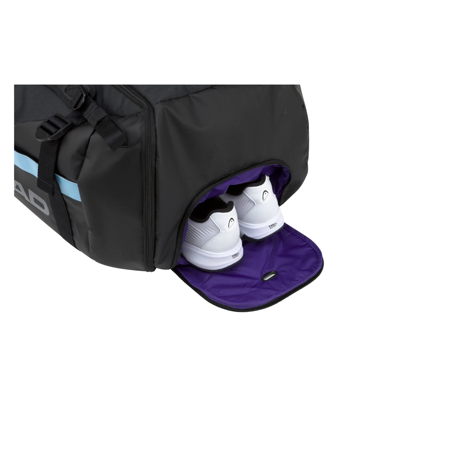 Head Gravity R-PET Duffle 12-Pack Bag - Black 7 Head Gravity R-PET Duffle 12-Pack Bag - Black - Image 5