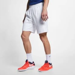 Nike Court Dry Tennis Short 9" (Men's) - White (Available: Size XS) -Nike Store 939265 100 PHSFM001