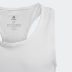 Adidas Club Tank (Girl's) - White/Matte Silver/Black (Available Size: L) -Nike Store 9ac7584ba2ec40ff9fa0aaf0011242eb 9366