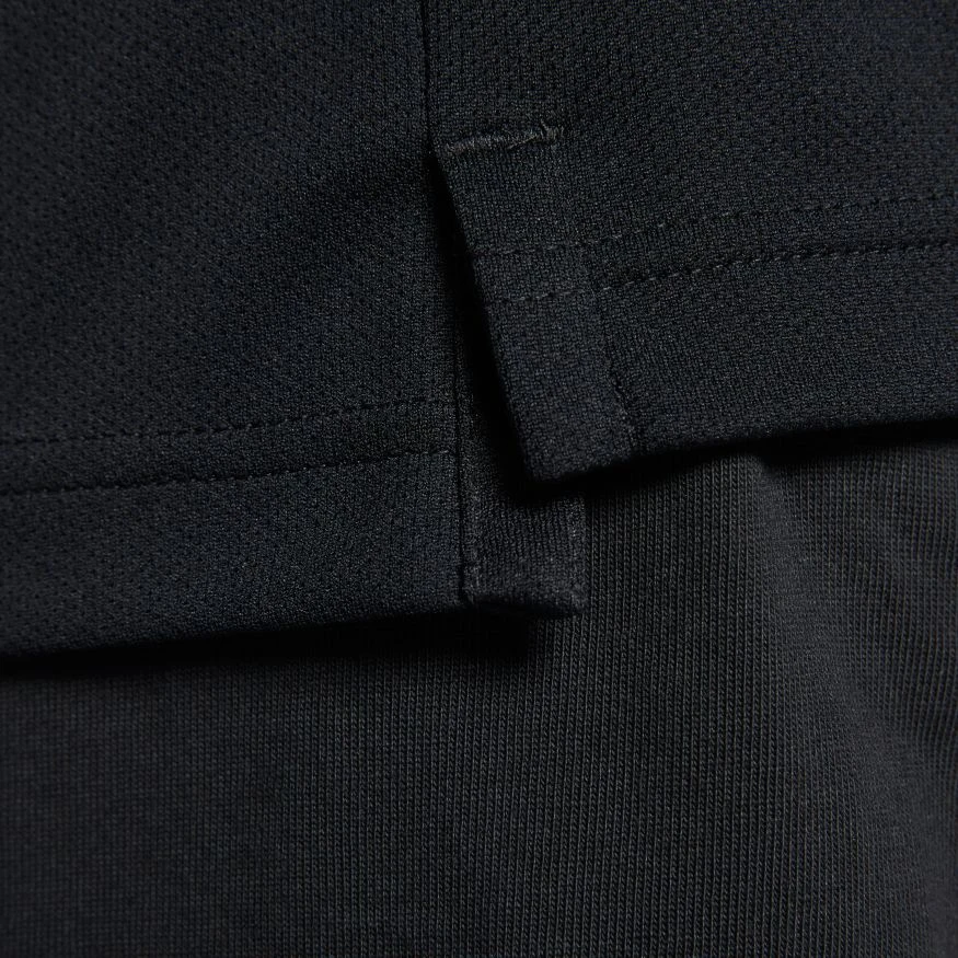 Nike Court Dri-Fit Tennis Polo (Boy's) - Black/White 7 Nike Court Dri-Fit Tennis Polo (Boy's) - Black/White - Image 5