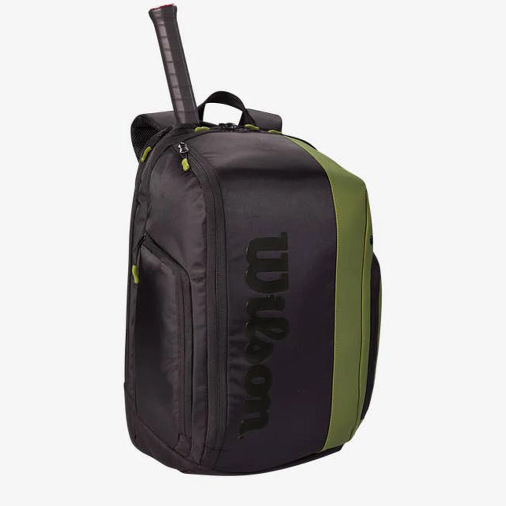 Wilson Blade V8 Backpack - Black/Green 4 Wilson Blade V8 Backpack - Black/Green - Image 2