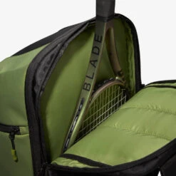 Wilson Blade V8 Backpack - Black/Green 8 Wilson Blade V8 Backpack - Black/Green -Nike Store Bladebackpack3