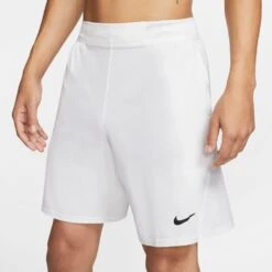 Nike Court Flex Ace Short 9" (Men's) - White -Nike Store CI9162 100 PHSYM001