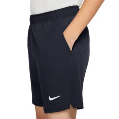 Nike Court Dri-FIT Victory Shorts (Boy's) - Obsidian/White -Nike Store CI9409 452c