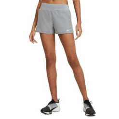 Nike Dri-FIT 3'' Running Shorts (Women's) - Particle Grey (Available Size: L, XL) 7 Nike Dri-FIT 3'' Running Shorts (Women's) - Particle Grey (Available Size: L, XL) -Nike Store CJ2400 073 2
