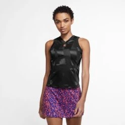 Nike Court Dri-Fit Slam Tank (Women's) - Black -Nike Store CK8285 010 PHSFM001