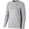 Nike Element Crew Long Sleeve (Women's) - Grey (Available Size: L) -Nike Store CU3277 084 1