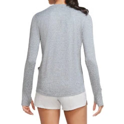 Nike Element Crew Long Sleeve (Women's) - Grey (Available Size: L) -Nike Store CU3277 084 3
