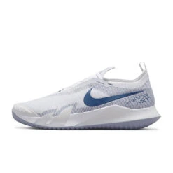 Nike Court React Vapor NXT (Men's) - White/Ashen Slate/Volt/Mystic Navy -Nike Store CV0724 111b