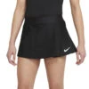 Nike Court Dri-Fit Flouncy Tennis Skirt (Girl's) - Black/White