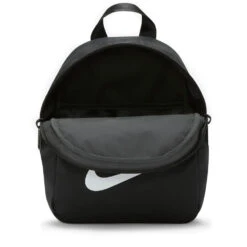 Nike Sportswear Futura 365 Women's Mini Backpack - Black/Black/White -Nike Store CW9301 010 1