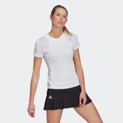 Adidas Club Tennis Tee (Women's) - White/Grey Two (Available Size: XL) -Nike Store Club Tennis Tee White GL5529 25 model