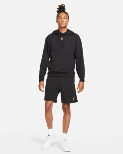 Nike Court Fleece Tennis Shorts (Men's) - Black (Available Size: S) -Nike Store DA4383 010c