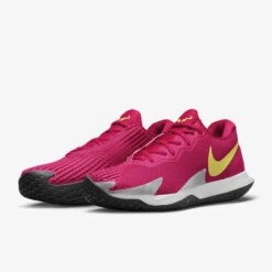 Nike Court Zoom Vapor Cage 4 Rafa (Men's) - Mystic Hibiscus/White/Black/Yellow Strike -Nike Store DD1579 600e