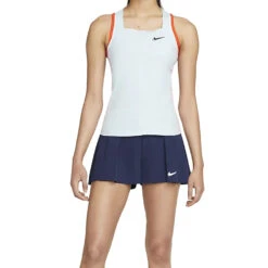 Nike Court Dri-Fit Slam Short (Women's) - Midnight Navy/Glacier Blue/White