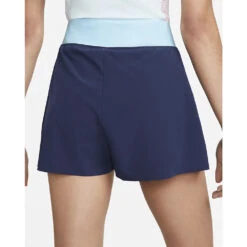 Nike Court Dri-Fit Slam Short (Women's) - Midnight Navy/Glacier Blue/White -Nike Store DR6787 410b