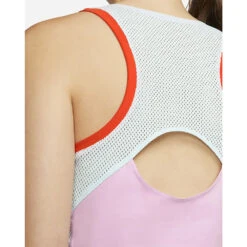 Nike Court Dri-Fit Slam Tank (Women's) - Light Arctic Pink/Glacier Blue/Team Orange/Black -Nike Store DR6795 676f