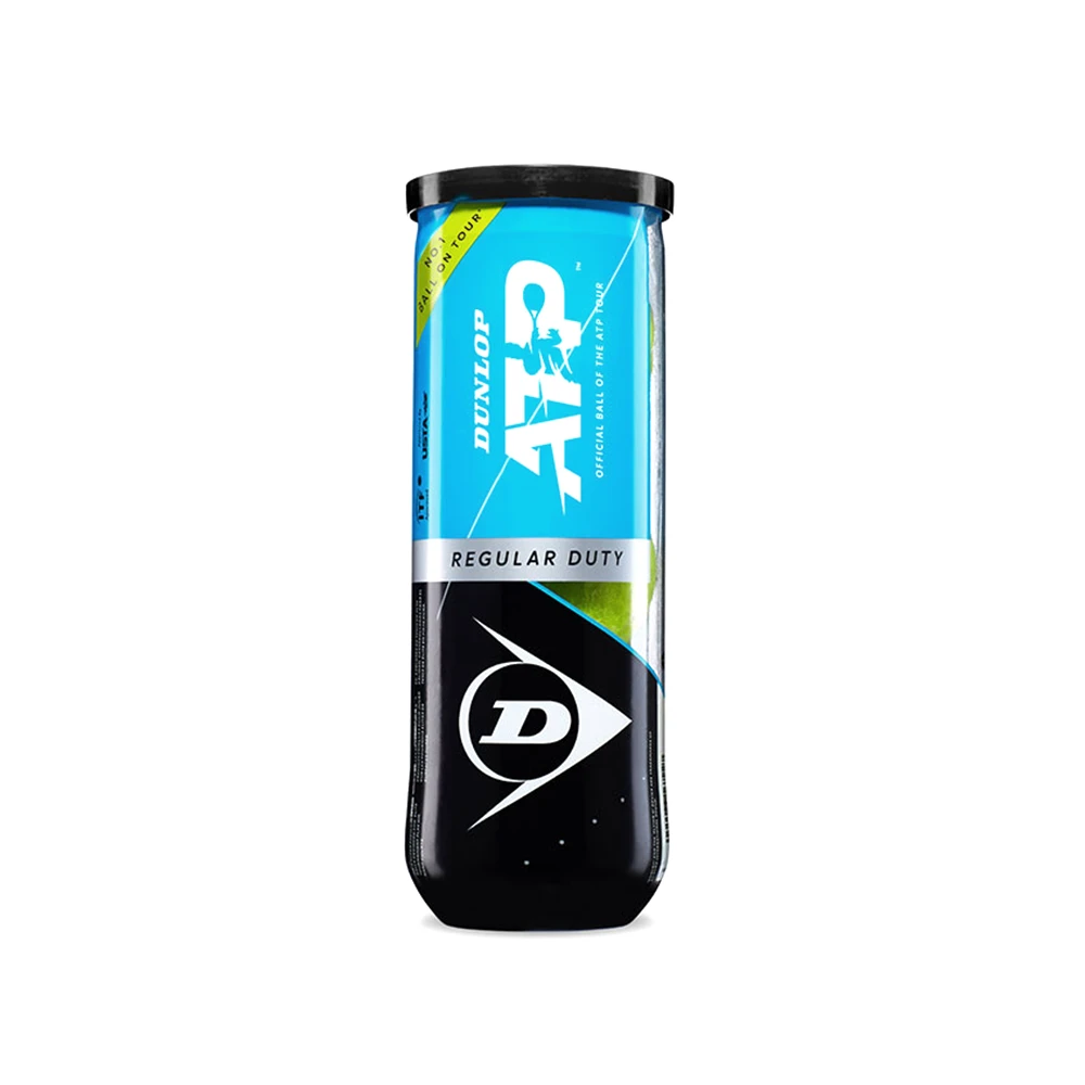 Dunlop ATP Regular Duty Tennis Ball - Individual Can (3 Balls)