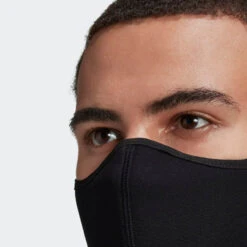 Adidas Face Masks (3-Pack) - Black -Nike Store Face Covers M L 3 Pack Black H08837 43 detail