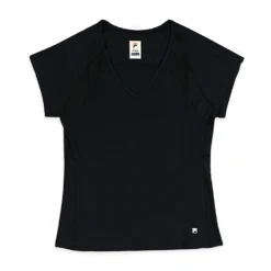 Fila Core Short Sleeve Top (Women's) - Black