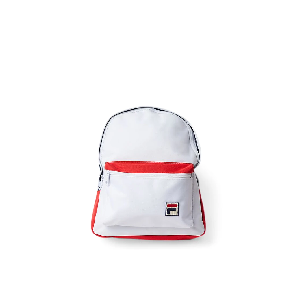 Fila Mini Backpack - White/Navy/Red 3 Fila Mini Backpack - White/Navy/Red