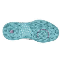 K-Swiss Hypercourt Express 2 (Women's) - Brilliant White/Angel Blue/Sheer Lilac -Nike Store K96613 190c