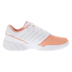 K-Swiss Bigshot Light 4 (Women's) - Peach Amber/White/Asphalt -Nike Store K96989 683 A