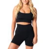 Kinsey Fit Manifest Biker Short (Women's) - Midnight Black -Nike Store KF 3000 1
