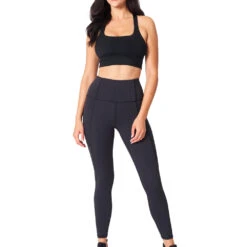 Kinsey Fit Athlete Legging (Women's) - Charcoal Black