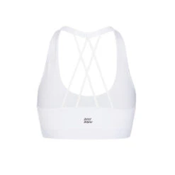 Bidi Badu Letty Tech Strappy Bra (Women's) - White -Nike Store LettyTechStrappyBra White 1