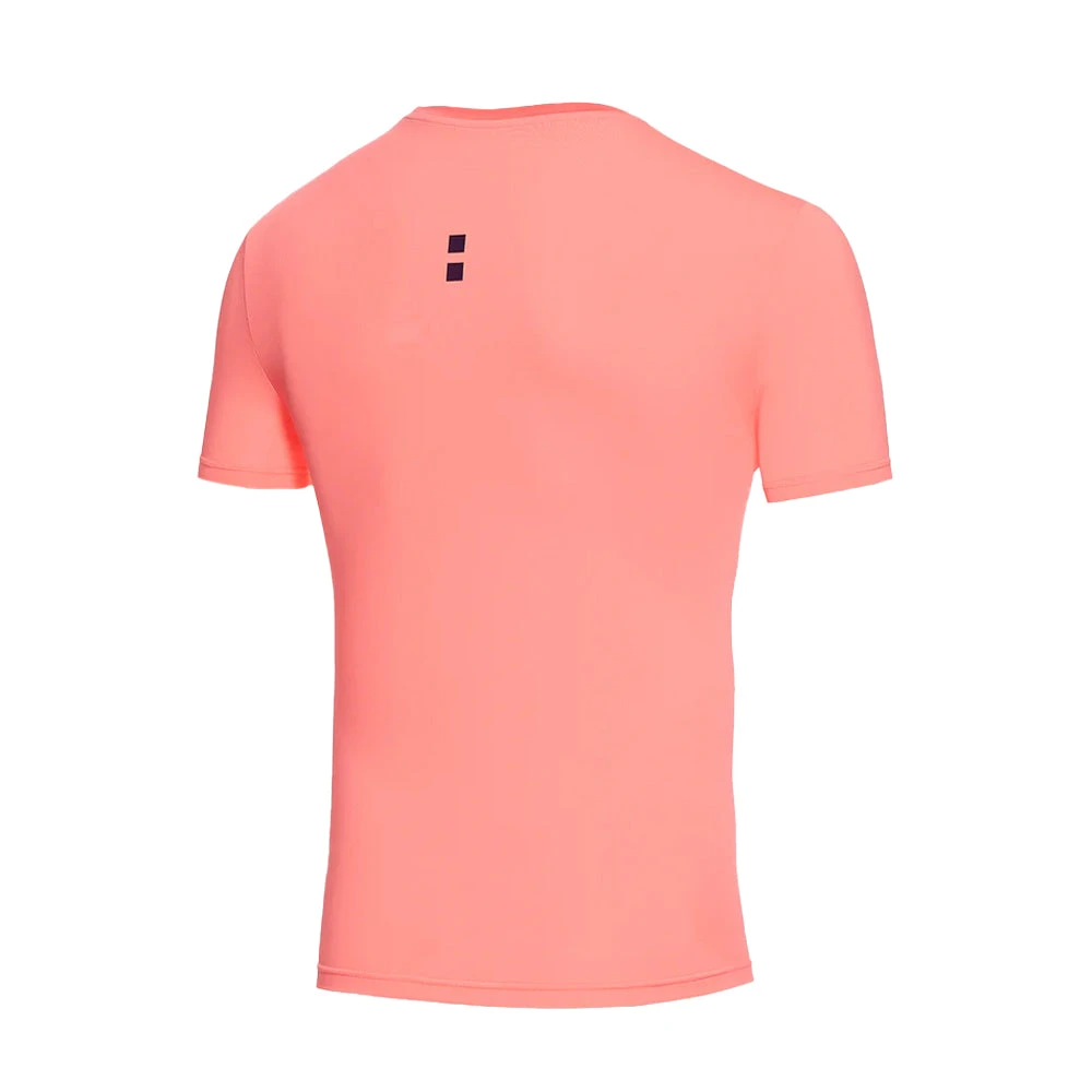 Nordicdots Performance Tee (Men's) - Melon/Navy 4 Nordicdots Performance Tee (Men's) - Melon/Navy - Image 2