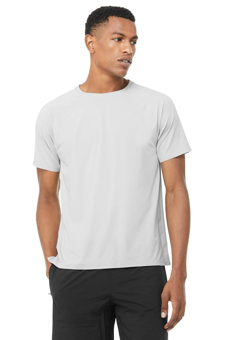 Alo Idol Tee (Men's) - Titanium 4 Alo Idol Tee (Men's) - Titanium - Image 2