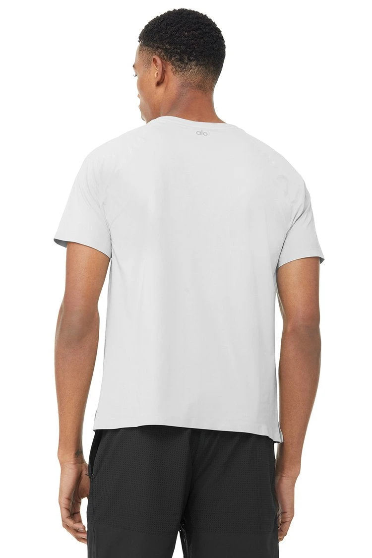 Alo Idol Tee (Men's) - Titanium 6 Alo Idol Tee (Men's) - Titanium - Image 4