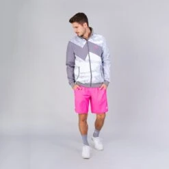 Bidi Badu Zulu Tech Jacket (Men's) - White/Grey -Nike Store M19070221 WHGR ZuluJacket 3