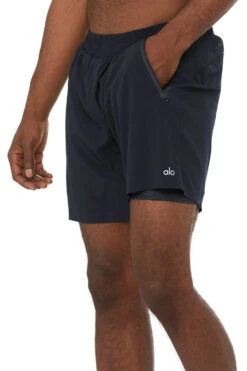 Alo Performance 2 In 1 Short (Men's) - Dark Navy -Nike Store M6070R 00590 3 750x fa280c49 4e6e 4806 9262 cc72605370c8
