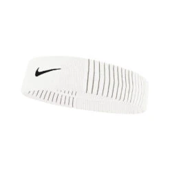 Nike Dri-Fit Reveal Headband- White/Cool Grey/Black