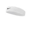 Nike Swoosh Headband - White/Black -Nike Store NikeSwooshHeadband White Black