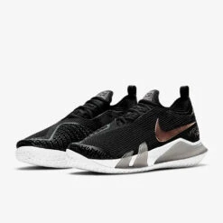 Nike Court React Vapor NXT (Women's) - Black/Metallic Red Bronze/White -Nike Store W CV0742 002 5