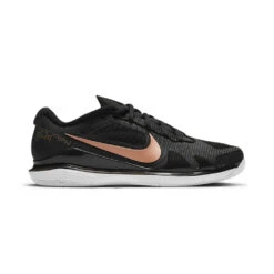 Nike Court Air Zoom Vapor Pro (Women's) - Black/White/Metallic Red Bronze