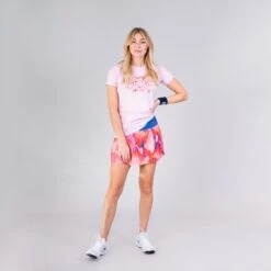 Bidi Badu Inaya Tech Plissee Skort (Women's) - Red/Blue 7 Bidi Badu Inaya Tech Plissee Skort (Women's) - Red/Blue -Nike Store W274079221 RDBL InayaSkort 3