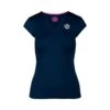 Bidi Badu Bella 2.0 Tech V-Neck Tee (Women's) - Dark Blue -Nike Store W354009223 DBL BellaV Neck 1