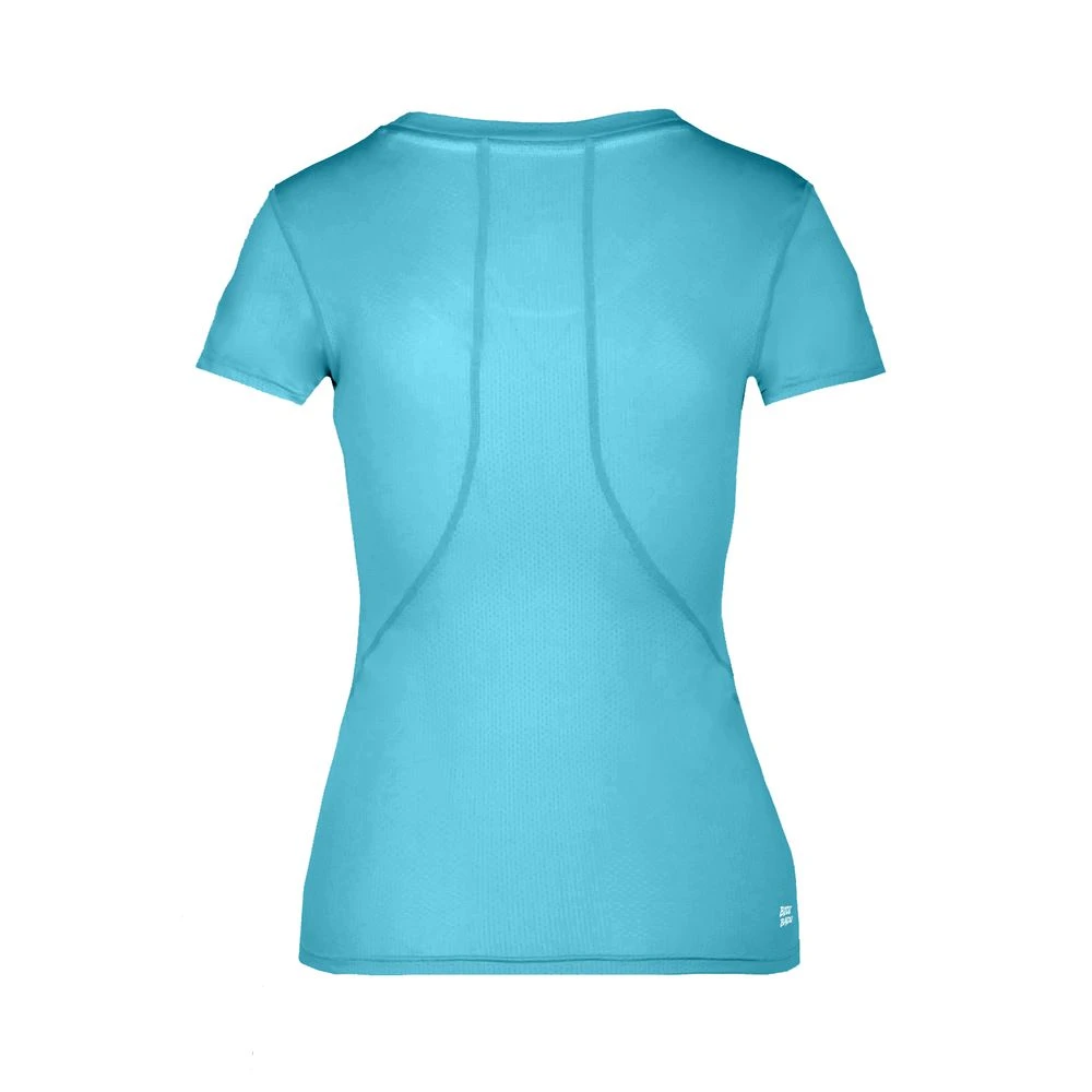Bidi Badu Eve Tech Roundneck Tee (Women's) - Aqua 4 Bidi Badu Eve Tech Roundneck Tee (Women's) - Aqua - Image 2