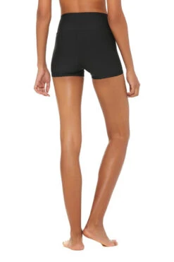 Alo High-Waist Airlift Shorts (Women's) - Black (Available Size: L) -Nike Store W6136R 01 3 750x 5d526309 d976 45ad 9859 7276860e3291