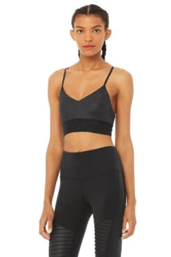 Alo Lavish Bra (Women's) - Black (Available Size: M, L) -Nike Store W9074R 00955 2 750x 6447c65a 911e 4450 9330 feeda39d7130