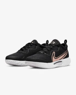 Nike Court Zoom Pro (Women's) - Black/White/Metallic Red Bronze -Nike Store WDH0990 091 4