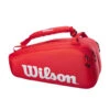 Wilson Super Tour 9 Pack Tennis Bag - Red -Nike Store WR8010501001 1