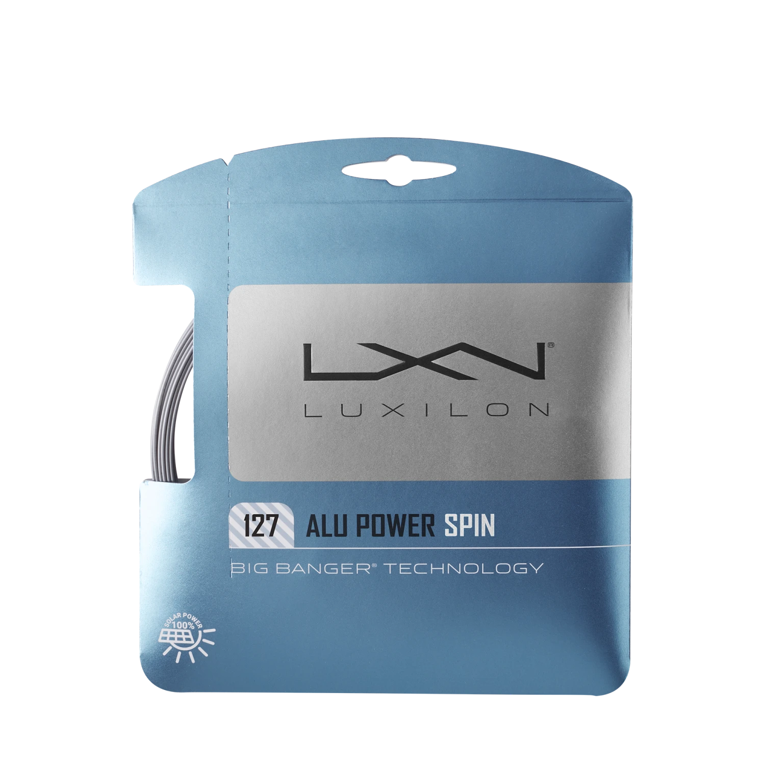 Luxilon Alu Power Spin 127 Pack - Silver 3 Luxilon Alu Power Spin 127 Pack - Silver