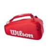 Wilson Super Tour 15 Pack Tennis Bag - Red -Nike Store WilsonSuperTour9PackTennisBag Red