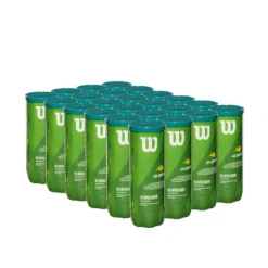 Wilson Us Open Green Tournament Transition Tennis Ball - Case (24 Cans / 72 Balls)